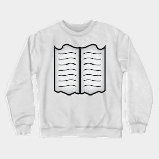 Book Symbol - Masonic symbol of Chaplain for Blue Lodge Freemasonry Crewneck Sweatshirt